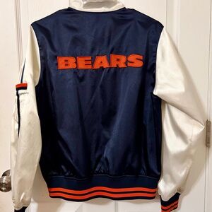 Reebok Navy and White Jacket